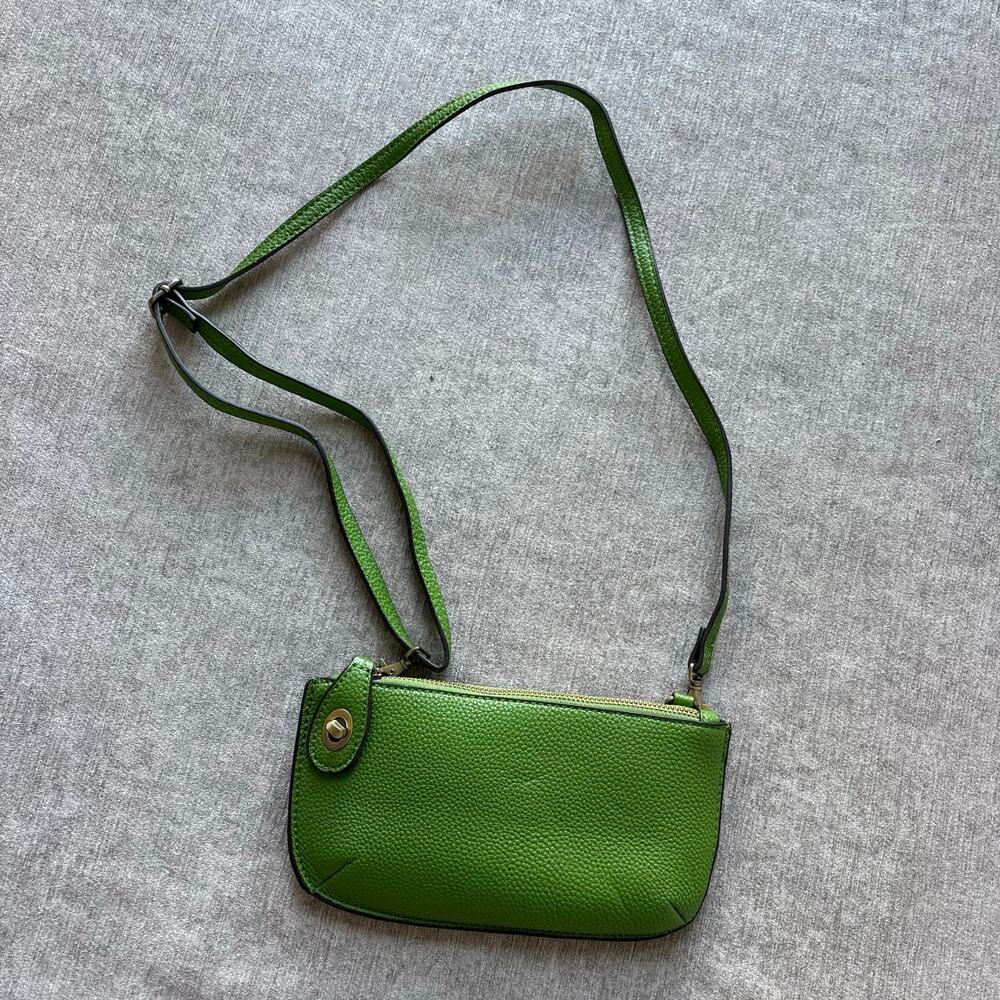 Joy Susan Green Crossbody Purse - Picture 1 of 7